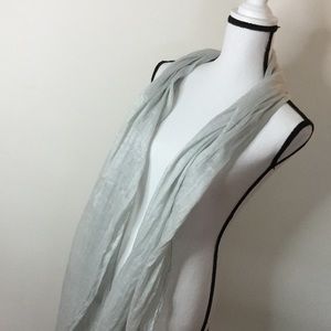 GRAY/SILVER scarf